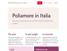 Tablet Screenshot of poliamore.net