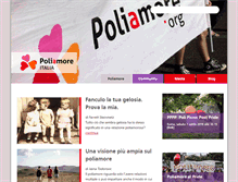 Tablet Screenshot of poliamore.org